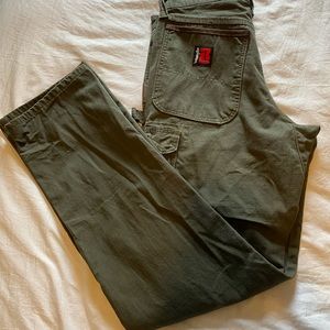 Wrangler green cargo pants